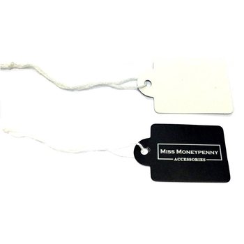 ΕΤΙΚΕΤΑ ΚΟΣΜΗΜΑΤΩΝ Miss Moneypenny - Διαστ. 3x2.5cm (100 τμχ)