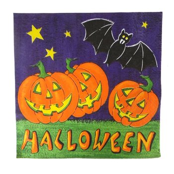 Σετ 20 Χαρτοπετσέτες - Σχέδιο: Halloween (6 σετ)