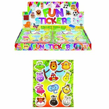 FUN STICKERS – ΣΧΕΔΙΟ: ΖΩΑ ΤΗΣ ΖΟΥΓΚΛΑΣ (120 τεμ.)