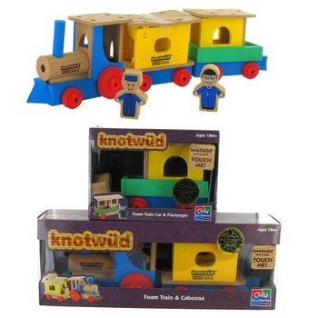 Τρενάκι από Αφρώδες Υλικό KNOTWUD + Επιπλέον Βαγόνι