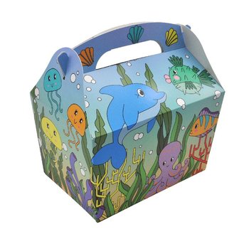 MENUBOX ΣΧΕΔΙΟ: ΘΑΛΑΣΣΙΑ ΖΩΑ - Διάστ. 18.5x12x19 CM - FOODBOX - KIDSBOX (24 τμχ.)