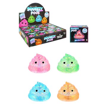 SQUEEZE ΚΑΚΑΚΙ - ΜΕ ΓΕΜΙΣΗ SUGAR GEL GLITTER - ΔΙΑΦΟΡΑ ΧΡΩΜΑΤΑ - ΣΕ DISPLAY (12 τμχ.)