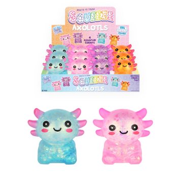 SQUEEZE AXOLOTL ΜΕ ΓΕΜΙΣΗ GEL SUGAR - ΣΕ DISPLAY (12 τμχ.)