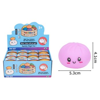 RAGE - Squishy Bun Dumplings &Mu;&Iota;&Kappa;&Rho;&Omicron; (5.3x5.3x4.1 cm) - Viral 2026 Fidget Toy (24 &tau;&mu;&chi;)