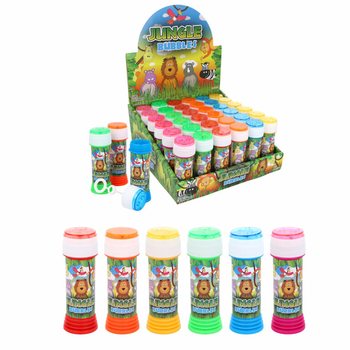 Σαπουνόφουσκες Ζώα της Ζούγκλας 50ml σε Display (36 τμχ.)