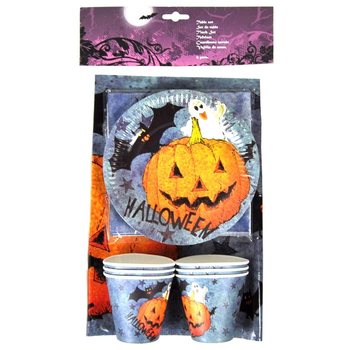 Σετ Τραπεζιού Halloween 19 Τεμαχίων (6 σετ)