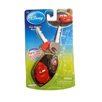 Disney Cars Παιδικά Κλειδιά Αυτοκινήτου σε Κάρτα (6 τεμ.)