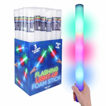 LED Foam Sticks - &Pi;&omicron;&lambda;ύ&chi;&rho;&omega;&mu;&alpha; &Rho;&alpha;&beta;&delta;&iota;ά &Pi;ά&rho;&tau;&iota; &sigma;&epsilon; Display (24 &tau;&mu;&chi;.)
