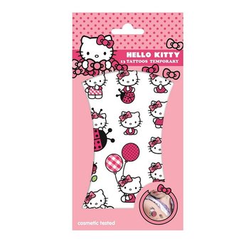 Προσωρινά Τατουάζ HELLO KITTY - Διαστ. 20 x 10 cm (10 τμχ.)