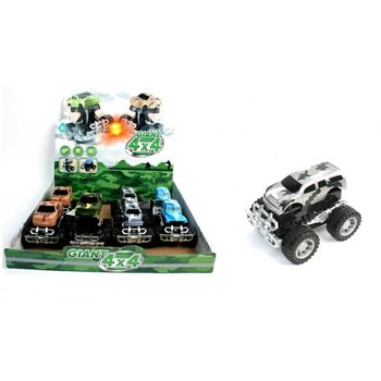 Μεγάλα Monster Cars με Τριβή σε Στάντ (12 τμχ.)
