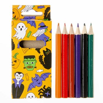 Σετ 6 ξυλομπογιές Halloween (24 σετ)