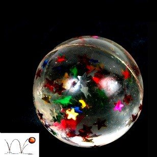 ΜΠΑΛΑΚΙΑ ΠΟΥ ΑΝΑΠΗΔΟΥΝ ΜΕ ΑΣΤΕΡΙΑ - Ø 3 CM (48 τμχ.)