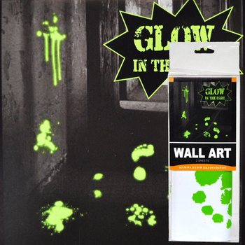 GLOW IN THE DARK ΔΙΑΚΟΣΜΗΣΗ ΤΟΙΧΟΥ - ΑΥΤΟΚΟΛΛΗΤΑ (6 τμχ.)