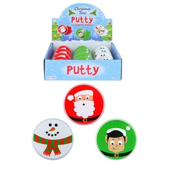 Χριστουγεννιάτικο Slime Putty σε Display (12 τμχ.)