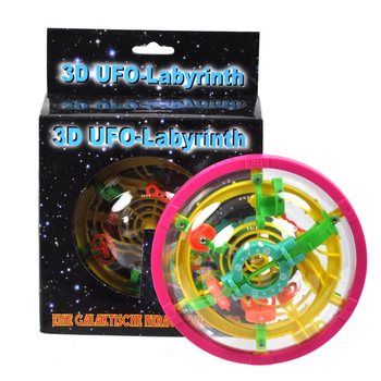 ***GADGET*** ΜΕΓΑΛΟ 3D UFO ΛΑΒΥΡΙΝΘΟΣ (3 τμχ.)