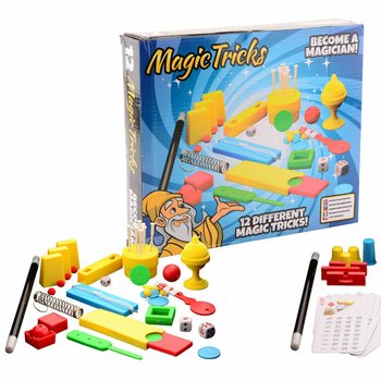 MAGIC TRICKS - ΜΕΓΑΛΟ ΚΟΥΤΙ ΜΑΓΙΚΩΝ ΜΕ 12 ΚΟΛΠΑ ΣΕ ΣΥΣΚΕΥΑΣΙΑ