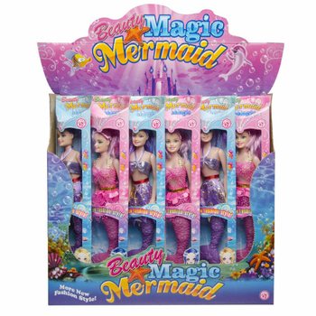 Μαγική Γοργόνα Mermaid Κούκλα σε Display (12 τμχ.)