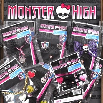 MATTEL MONSTER HIGH - MEGA ΜΙΞ ΓΙΑ ΤΥΧΕΡΗ ΣΑΚΟΥΛΑ: ΚΟΣΜΗΜΑΤΑ & ΑΞΕΣΟΥΑΡ (100 τμχ.)