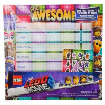 ΠΙΝΑΚΑΣ ΕΠΙΒΡΑΒΕΥΣΗΣ LEGO ΜΕ ΑΥΤΟΚΟΛΛΗΤΑ LEGO (24 τμχ.)
