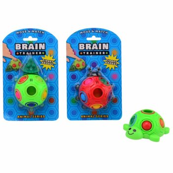 Παιχνίδι Fidget - Σπαζοκεφαλιά Ζωάκια σε Κάρτα (12 τεμ.)
