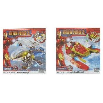 MEGABLOKS Iron Man 2 Όχημα και Φιγούρα