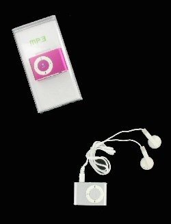 MP3 Player με Ακουστικά - 4GB (Διάφορα Χρώματα)