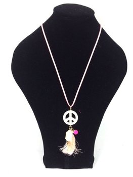 Κολιέ Ibiza Look Σολομός Peace Buddha (1 τμχ)