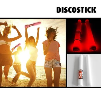 LED FOAM STICK MONOΧΡΩΜΑΤΙΚΟ - PARTY STICK - ΚΟΚΚΙΝΟ - 38.5 CM (19 τμχ.)
