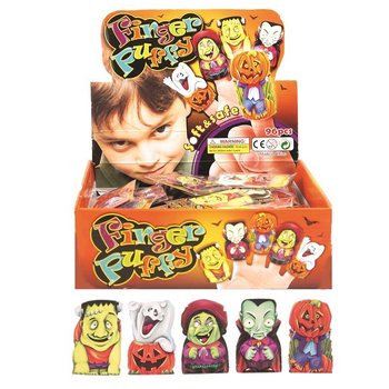 Τρομακτικές Δαχτυλόκουκλες Halloween σε Σταντ (96 τμχ.)