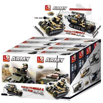 Sluban Στρατιωτικό Άρμα ή APC 8 σε 1 M38-B0587 (1 Display / 8 τμχ)