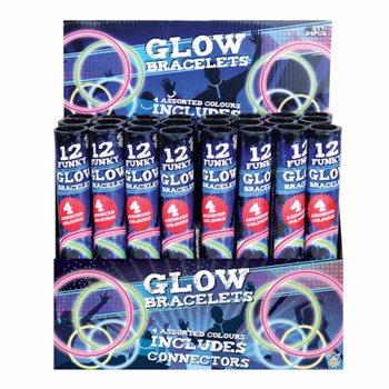 Φωσφορίζοντα Βραχιόλια Glow - Συσκευασία Display
