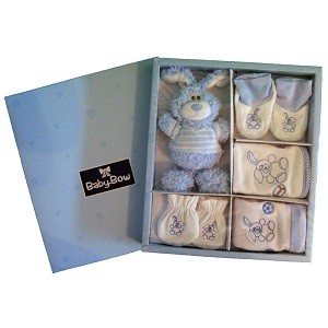 BABY BOW Σετ Δώρου Γέννησης 5 Τεμαχίων - Αγόρι