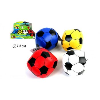 Μπάλες Ποδοσφαίρου Διάφορα Χρώματα, 7,5 cm σε Display (12 τμχ.)