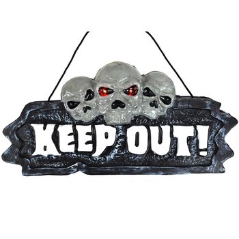 ΔΙΑΚΟΣΜΗΤΙΚΗ ΠΙΝΑΚΙΔΑ HALLOWEEN ΜΕ ΦΩΣ ΚΑΙ ΗΧΟ (2 τεμ.)