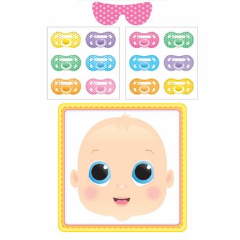ΠΑΙΧΝΙΔΙ BABY SHOWER - STICK THE DUMMY (12 τεμάχια)