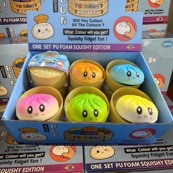 RAGE - Squishy Bun Dumplings &Mu;&Epsilon;&Gamma;&Alpha;&Lambda;&Alpha; - ONE SET PU FOAM SQUISHY EDITION (12 &tau;&epsilon;&mu;.)