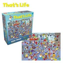 Παζλ That’s Life - The Gym, 1000 κομμάτια (1 τμχ)