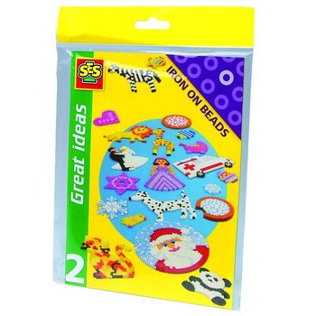 SES CREATIVE Βιβλιαράκι με Ιδέες για Χάντρες Σιδερώματος (98 σχέδια)