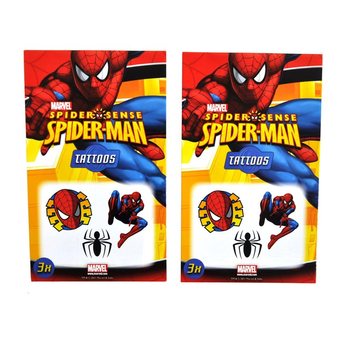 Τατουάζ Marvel 3 Τεμαχίων - Σχέδιο: Spider-Man (50 τεμ.)