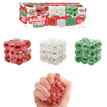 &Sigma;&epsilon;&tau; &Kappa;ύ&beta;&omega;&nu; &Sigma;&tau;&rho;&epsilon;&sigmaf; Squeezy Glitter Bauble - &Sigma;&epsilon;&tau; 3 &Tau;&mu;&chi; - &Mu;&epsilon; &Gamma;έ&mu;&iota;&sigma;&eta; Sugar - &Sigma;&epsilon; Display (6 &Sigma;&epsilon;&tau;)