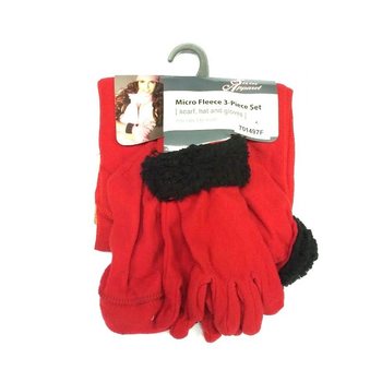 Σετ Microfleece 3 Τεμαχίων Κόκκινο