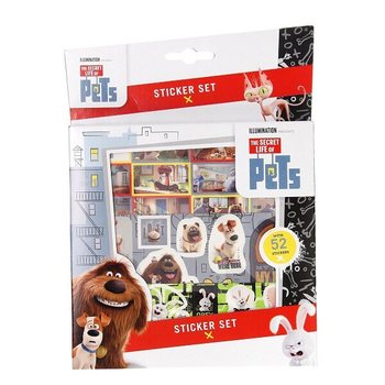 Σετ Αυτοκόλλητα SECRET LIFE OF PETS 52 τμχ (12 τμχ)