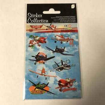 Φύλλα με Αυτοκόλλητα Disney Planes 16 x 9 εκ. (10 τεμ.)