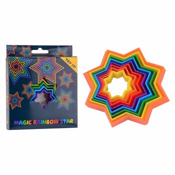 MAGIC STAR 3D FIDGET GAME - 3D MAGIC SHAPE - MAGIC FIDGET 3D - ΣΕ ΚΟΥΤΙ (24 τεμ.)