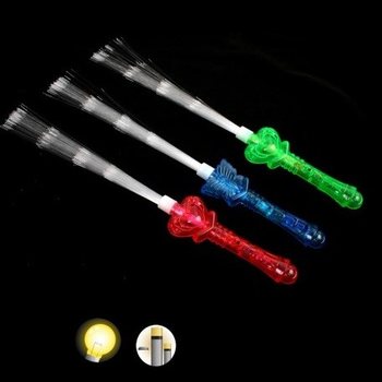 Μεγάλα Φωτιζόμενα Ραβδιά Οπτικών Ινών LED, 40 cm (48 τμχ.)