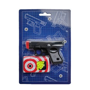 Πιστόλι BB Gun 10,5cm σε Κάρτα [Κάτω από 0.08J] (6 τμχ.)