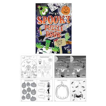 ΒΙΒΛΙΟ ΜΕ ΠΑΖΛ HALLOWEEN (48 τμχ.)
