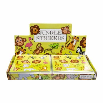 FUN STICKERS – ΣΧΕΔΙΟ: ΖΩΑ ΤΗΣ ΖΟΥΓΚΛΑΣ (120 τεμ.)
