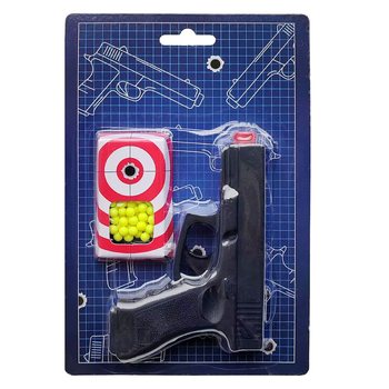 Όπλο BB GUN 13cm σε καρτέλα [ < 0.08J ] (6 τμχ)