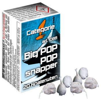 BIG POP Σκορδάκια - Πυροτεχνήματα CAT F1 για Παιδιά - Display